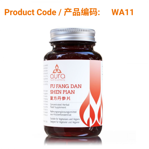 Fu Fang Dan Shen Pian - Aura Herbs 600mg (60 tablets) | Phoenix Medical
