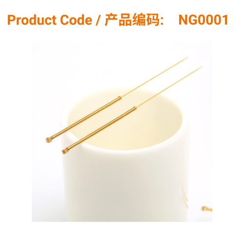 G-Type 18K Gold-Plated Acupuncture Needles (guide tube) | Phoenix Medical