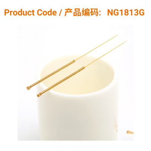 G-Type Gold Plated Acupuncture Needles (Guide Tube) 0.18 x 13mm | Phoenix Medical