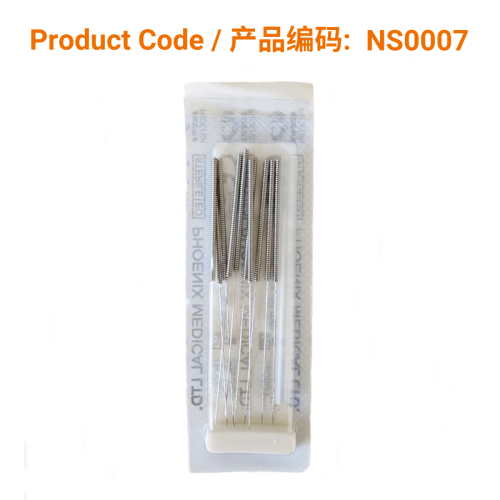 Phoenix S-Type Korean Acupuncture Needles 10 in 1 Blister with Guide Tube (various sizes) | Phoenix Medical