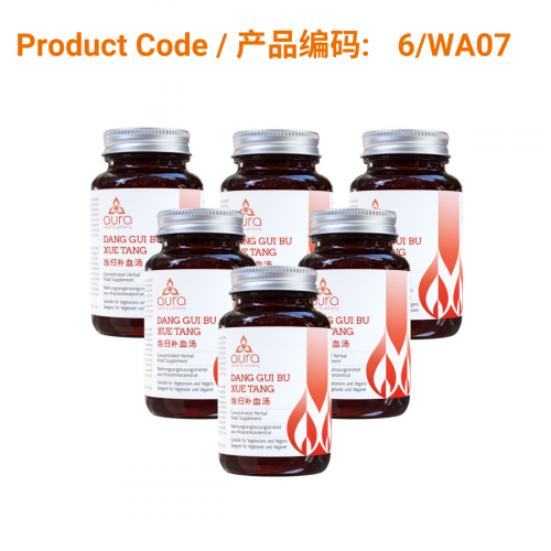SAVE - Dang Gui Bu Xue Tang - Aura Herbs 600mg (6 x 60 tablets) | Phoenix Medical