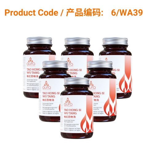 SAVE - Tao Hong Si Wu Tang - Aura Herbs 600mg (6 x 60 tablets) | Phoenix Medical