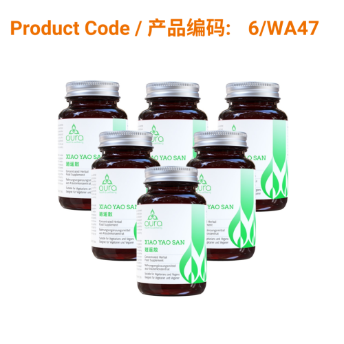 SAVE - Xiao Yao San - Aura Herbs 600mg (6 x 60 tablets) | Phoenix Medical